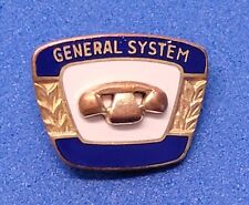 GENERAL SYSTEMS TELEPHONE SERVICE PIN GENERAL SYSTEM  picture
