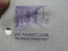orig 1940s Printing ex. PHOTOGRAVURE Letterhead: SAINT MARGARET'S SCHOOL card #2 picture