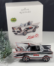 Hallmark Chrome 1966 Batmobile Batman Limited Kiddie Car Classics 2017 Ornament picture