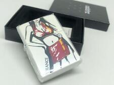 Zippo Oil Lighter Grid Girl Trans Lady picture