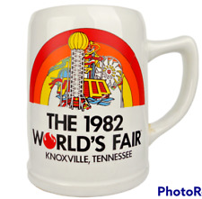 Rare 1982 World’s Fair Ceramic Mug/Stein Capacity 0.5 L Knoxville, Tennessee New picture