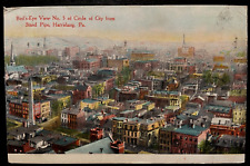 Vintage Postcard 1911 Bird's Eye View, #5, Harrisburg, Pennsylvania (PA) picture