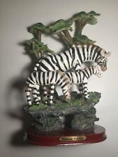 Vintage Goldenvale Collections Zebra Sculpture Statue (13 in) picture