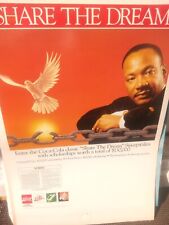 Vintage Coca-Cola Advertising Dr Martin Luther King picture