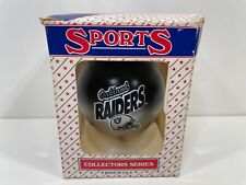 Vintage Oakland Raiders Christmas Xmas Ornament NFL Sports Collectors Series picture