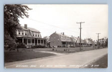 RPPC 1940'S. KNOXVILLE, IOWA. OFFICERS ROW, U.S. VETS HOSPITAL. POSTCARD. SC34 picture