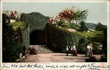 Tunnel Walk Highland Park Pittsburgh Pennsylvania ~ dated 1907 UDB postcard picture