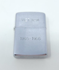 Vintage Zippo Pat 2517191 with Matching Insert Lighter Vietnam Engraved 1950-57 picture