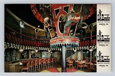 Cincinnati OH-Ohio, La Ronde Dining Carrousel Inn, Advertising, Vintage Postcard picture