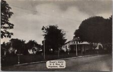 Napoleon, Ohio Postcard DAUM'S MOTEL Highway 6 Roadside / Dexter Chrome c1950s picture
