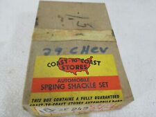 Vintage Coast to Coast Stores automotive spring shackle set 1924-35 Chevy picture