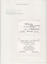 Count Jose Maria de Areilza, Original Autograph, Royalty, Spain (L6543) picture