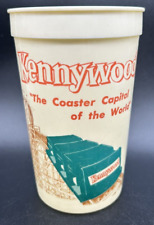 Vtg. 1980s Kennywood Amusement Park Rollercoaster Souvenir Cup, Pittsburgh PA picture