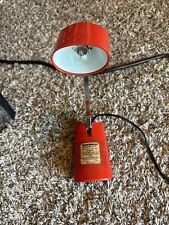 Vintage 60s 70s  VERY RARE CRICKET TENSOR 6100 model  MOD MCM RED  picture