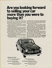 1965 Volvo Sedan Michigan Dealers Compact Family Automobile Vintage Print Ad picture