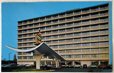 Postcard Holiday Inn Alexandria Virginia VA Beltway Washington DC c1970 Old Cars picture