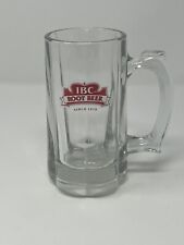 IBC Root Beer Mug Since 1919 Glass Very Heavy 10 oz. Vintage D Handle picture