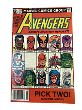THE AVENGERS #221 HAWKEYE SHE-HULK SPIDER-MAN SPIDER-WOMAN DAZZLER APP 1982 NM- picture