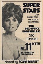 1976 KTTV TV AD ~ SUPER STARS RAQUEL WELCH, CHER, LIZA MINNELLI & ANN MARGRET picture