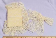 Vintage Lace Cover Wedding Bible World Publishing 1950's jds picture