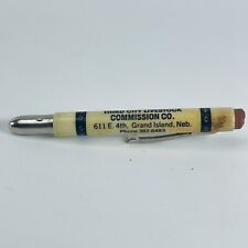 Third City Livestock Commission Grand Island Nebraska Advertising Bullet Pencil picture