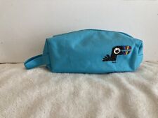 Vintage Toucan Zippered Pouch Makeup Pencils Collector picture