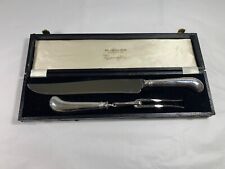 Two Piece Pistol Carving Set Crafted In Sheffield England For Bloomingdales picture