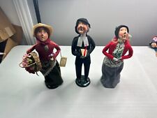 Vintage 1994 Byers Choice Christmas The Carolers Figurine Decoration Lot Of 3 picture