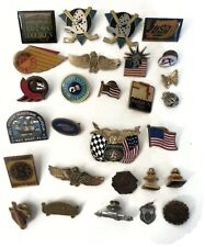 LOT OF 28 ASSORTED PINS JEFF HAMILTON AL BERES EAGLES MIGHTY DUCKS NOVELTY SAI picture