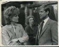 1984 Press Photo Actors Constance McCashin, Yvette Mimieux, Simon MacCorkindale. picture