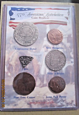 Set of 6  1776 Rev. War Coins Replicas - can be used as an Educational Resource picture