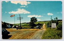 c1950s Magnetic Hill~Moncton~New Brunswick NB Canada VTG Postcard picture