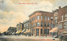 Wheelock Postcard Allen Street Webb City NE Johnson County,  picture