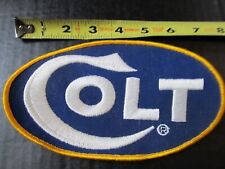 Vintage Colt Firearms cloth patch-large never used picture