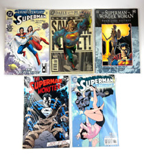 Assorted Mixed Lot of 5 DC Superman Comics picture