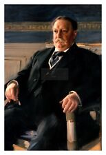 PRESIDENT WILLIAM HOWARD TAFT OFFICIAL PRESIDENTIAL PAINTING 4X6 PHOTO picture