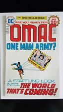 OMAC ONE MAN ARMY DC COMIC BOOKS 1974  LOT  - 1 2 3 4 5, 8 (Double-cover) picture