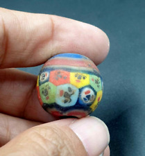 Amazing Antique Middle Eastern Islamic Multiple protection Face Old Glass Bead picture