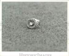 1983 Press Photo University of Miami National Champions Ring - afa49413 picture