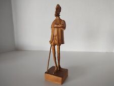 Vintage Hand Carved Wood Don Quixote by Ouro Artesania Made in Spain 7