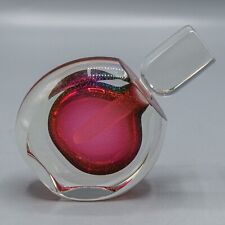 Steven Correia Red Perfume Bottle & Stopper Rainbow Sparkles Limited -  picture