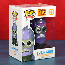 Funko Pop Vinyl Despicable Me 2 Evil Minion 37 Never Opened 2013 With Protector picture