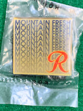 Rainier Beer Mountain Fresh Enamel Pin - New Unused Jacket Pin.  1  1/16