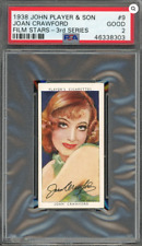 1938 John Player & Son Joan Crawford #9 PSA 2 Imperial Cigarettes picture