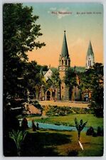 Bad Neuenahr Ahrweiler Germany Historic European Landmark DB UNP Postcard picture