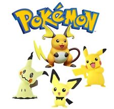 Pokemon Figures, High Quality - Big Size:  Mimikyu, Raichu, Pichu, Pikachu - NEW picture