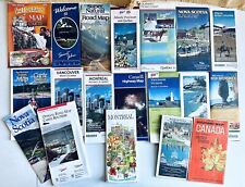 Lot Of  19 Vintage CANADA Travel / Road Maps (60s-90s) picture