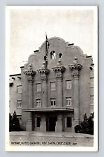 c1924 Hotel Casa Del Rey PNC Santa Cruz California CA Postcard picture