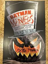 Batman Legends Of The Dark Knight Halloween Special 1 + Madness + Ghost Signed picture
