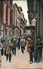 Chinatown New York NY Crowded Street Scene 1900s-10s Postcard picture